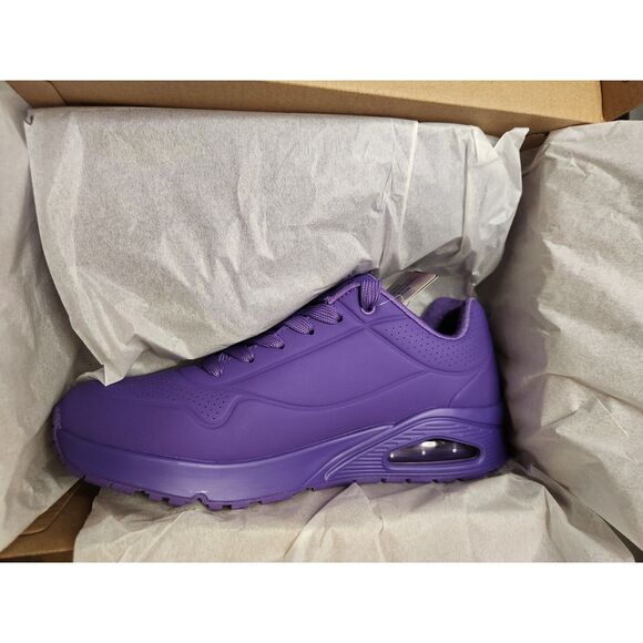 Skechers Street Uno Stand On Air – Purple Memory Foam US 8 EU 41 - Picture 9 of 11